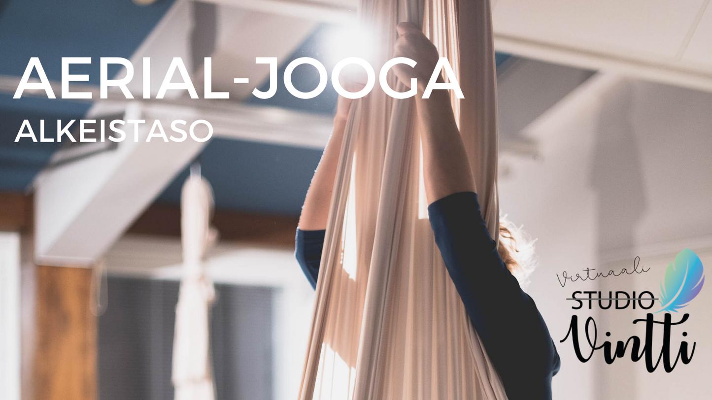 Aerial-jooga, alkeistaso (videotallenne)