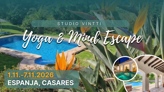 Studio Vintti Yoga & Mind Escape - Casares, Espanja  1.-7.11.2026