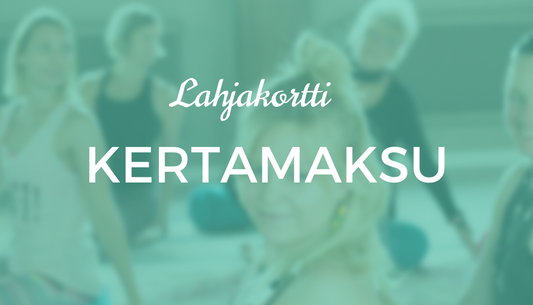 LAHJAKORTTI: Kertamaksu