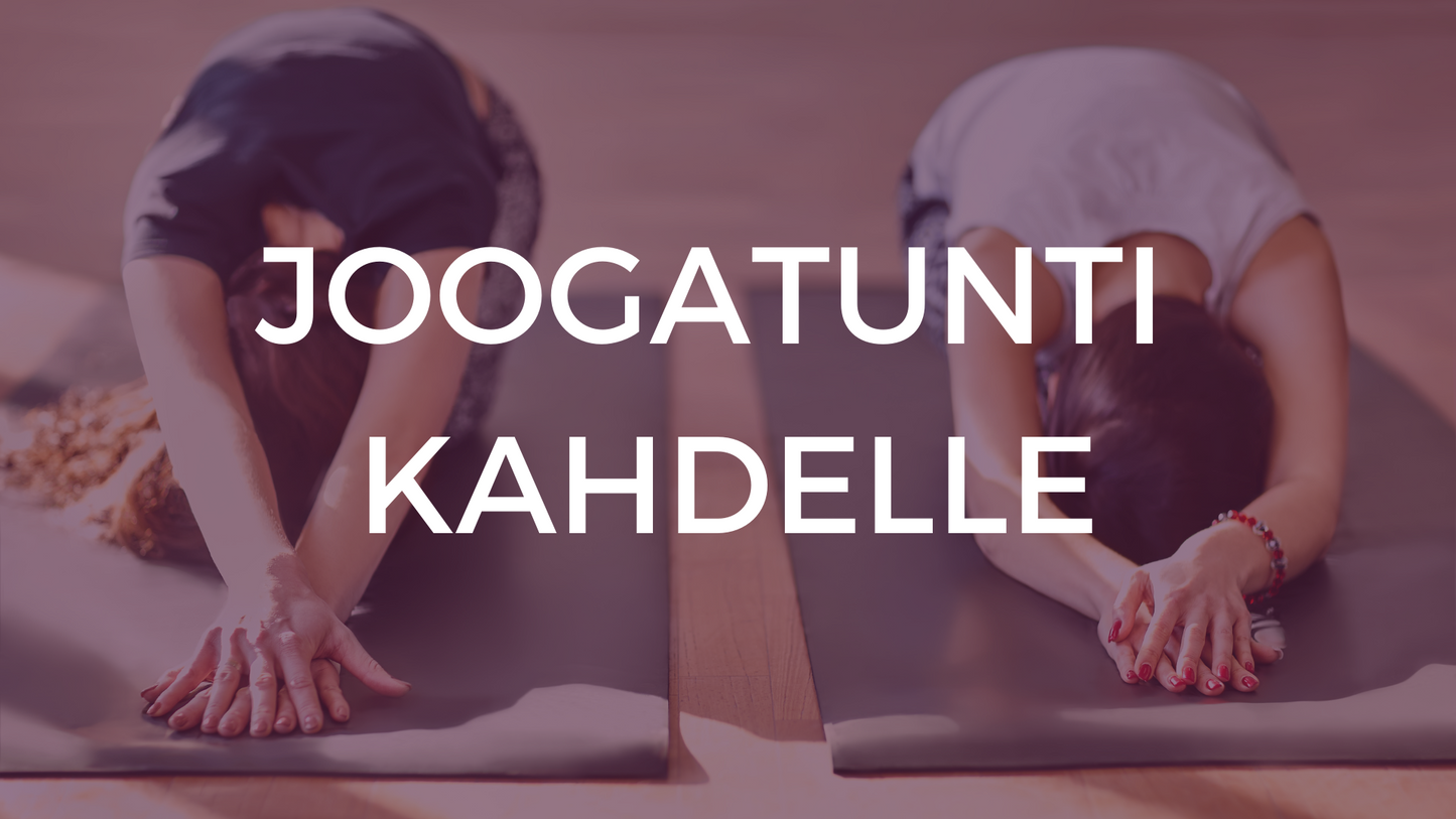 Joogatunti kahdelle